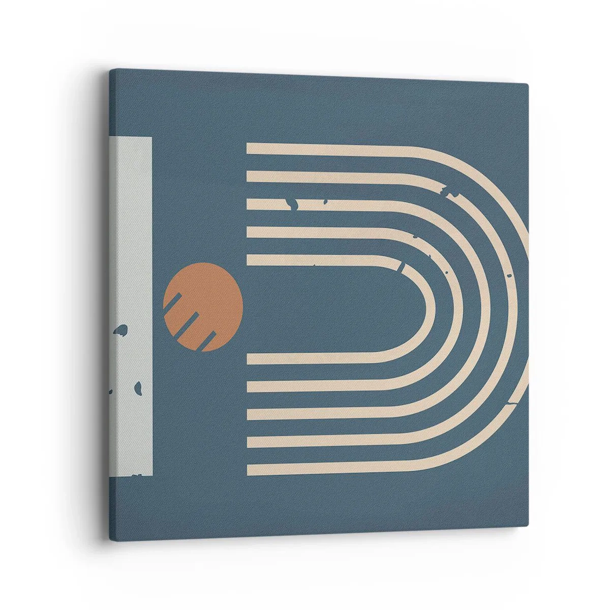 Impression sur toile - Image sur toile - Géométrie sur la grenade - 40x40 cm