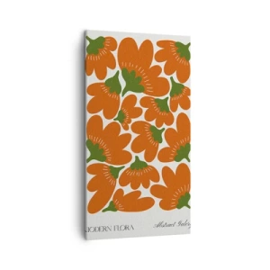 Impression sur toile - Image sur toile - La vie des fleurs - 45x80 cm