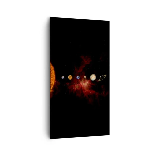 Impression sur toile - Image sur toile - Notre quartier - 55x100 cm