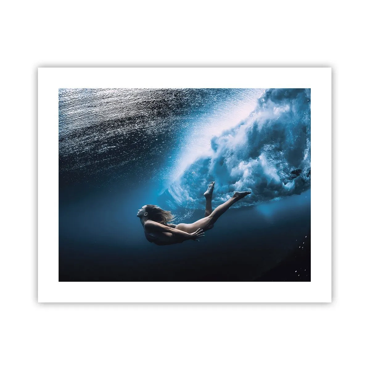 Affiche - Poster - Sirène moderne - 50x40 cm