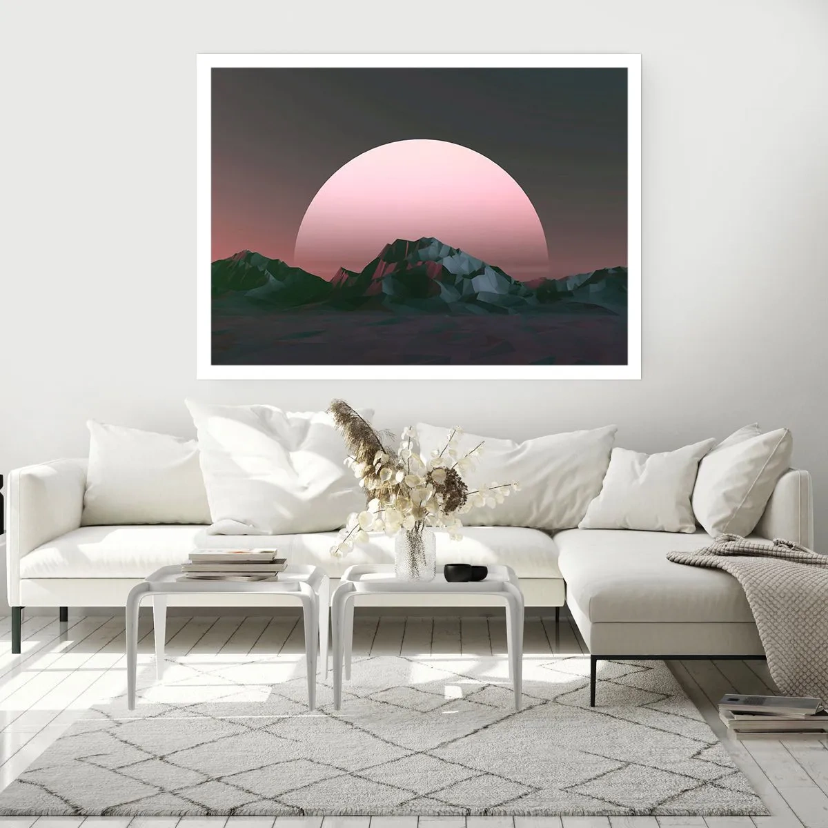 Affiche - Poster - Dans une galaxie voisine - 70x50 cm