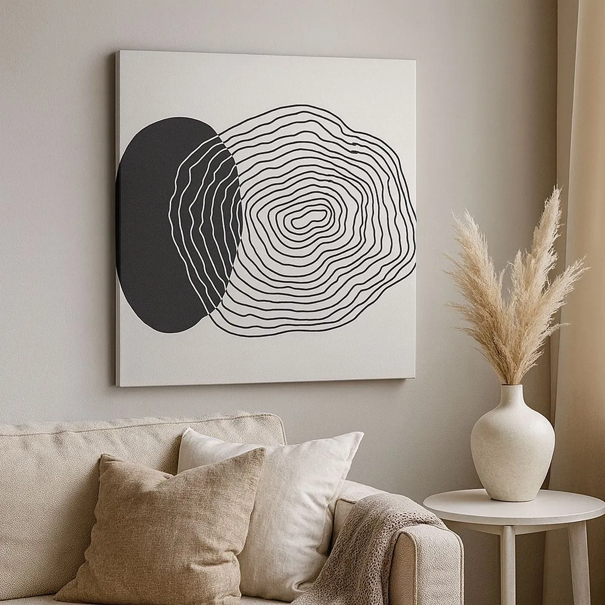 Impression sur toile - Image sur toile - Durabilité et oscillation - 30x30 cm