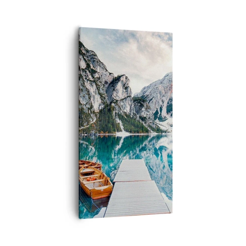 Impression sur toile - Image sur toile - On va te montrer la beauté - 55x100 cm