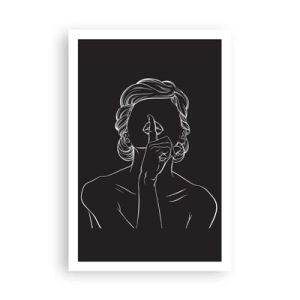 Affiche - Poster - La beauté s'épanouit en silence - 61x91 cm
