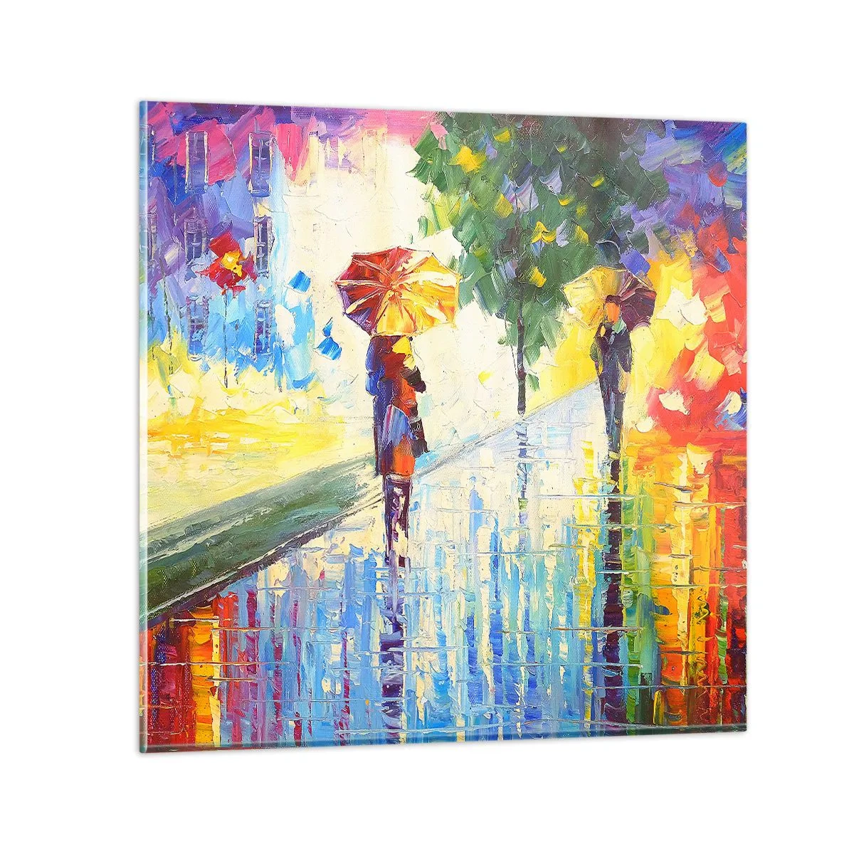 Impression sur verre - Image sur verre - Et tout est clair - 30x30 cm