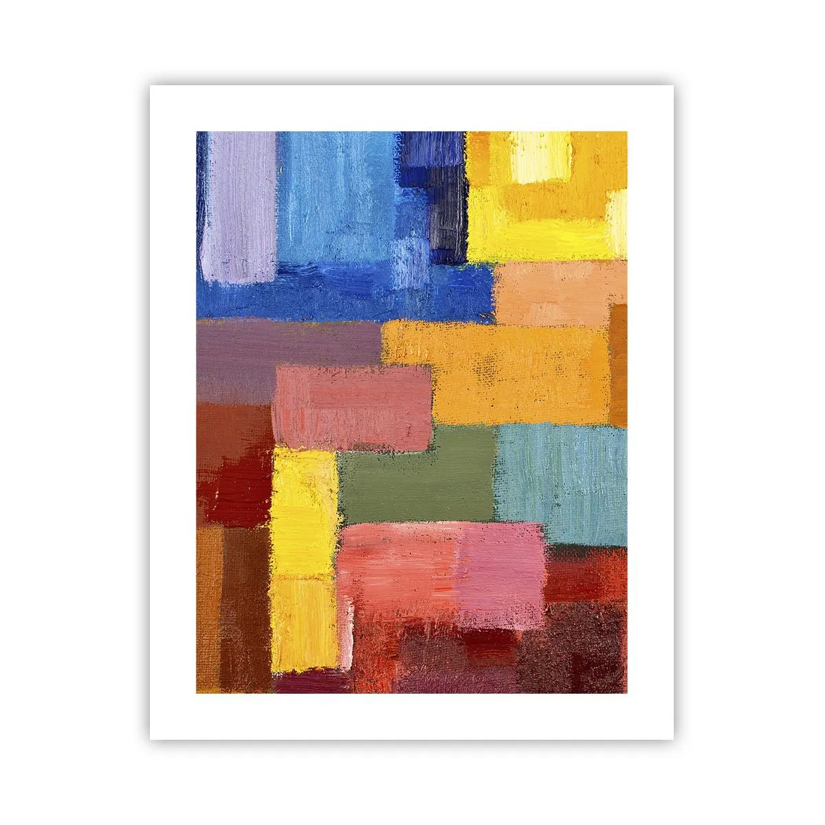 Affiche - Poster - Chacun est différent, tout est coloré - 40x50 cm