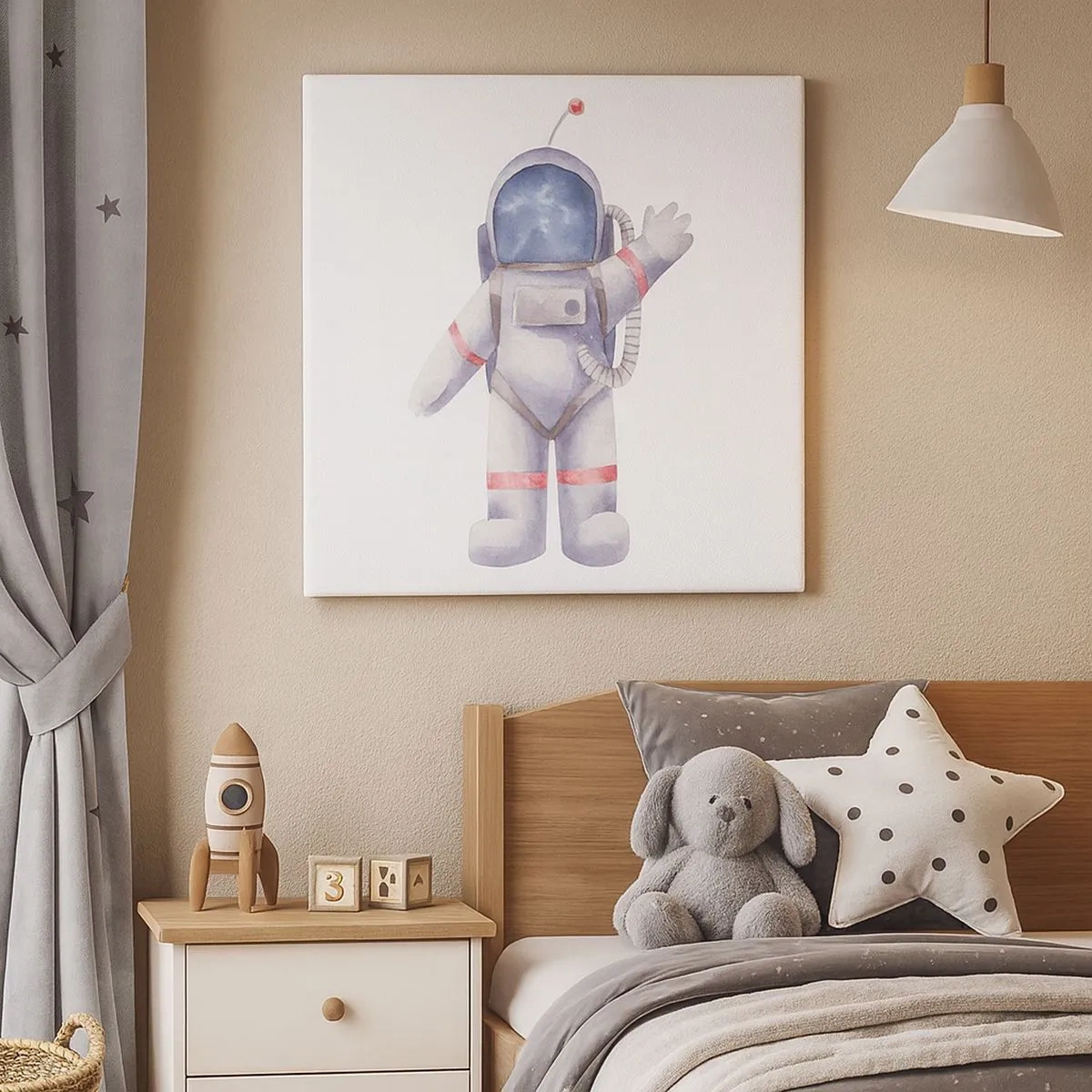 Impression sur toile - Image sur toile - C'est tout pour le moment! - 30x30 cm