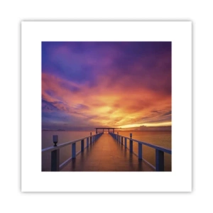 Affiche - Poster - Sans fin - 30x30 cm