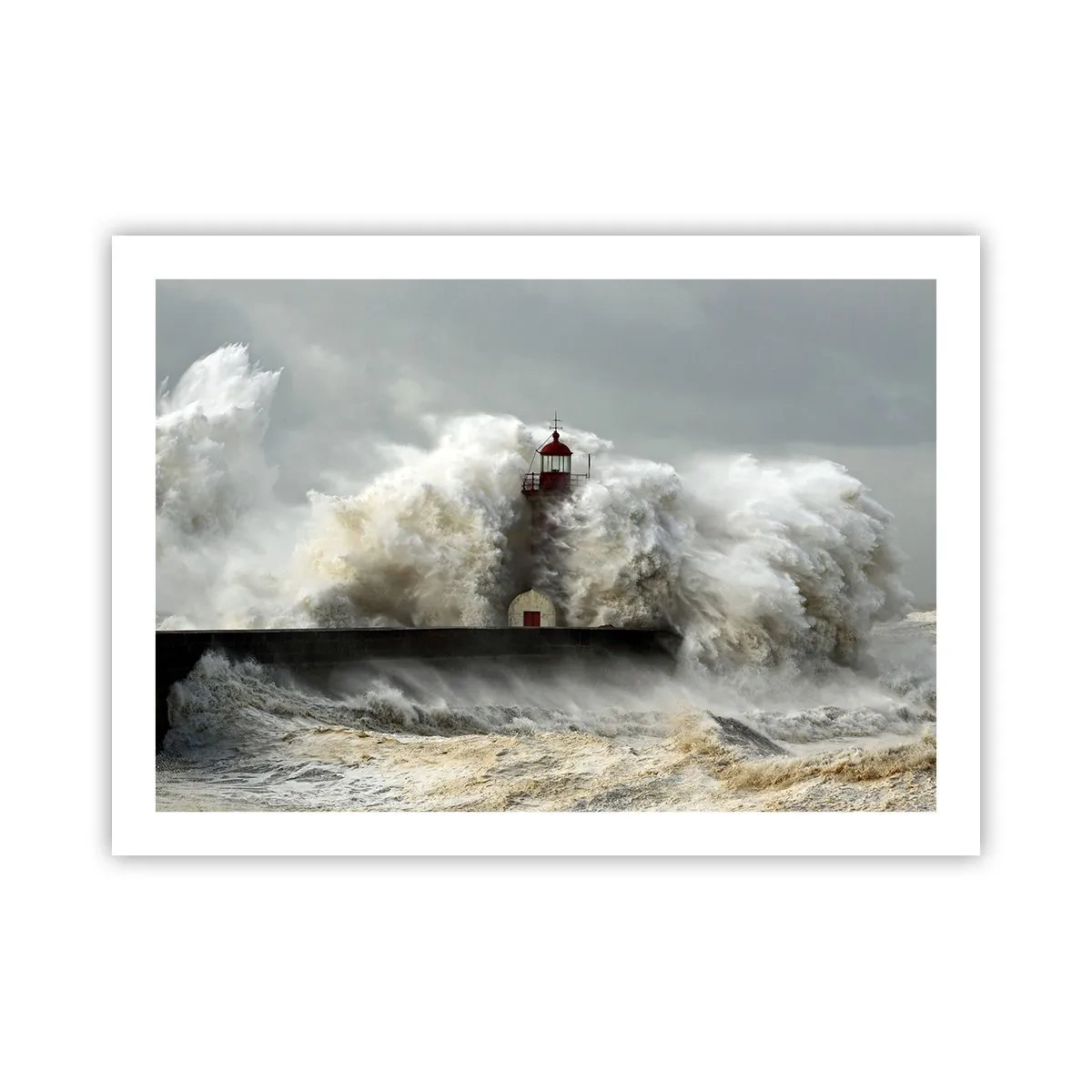 Affiche - Poster - La colère de l'océan - 70x50 cm