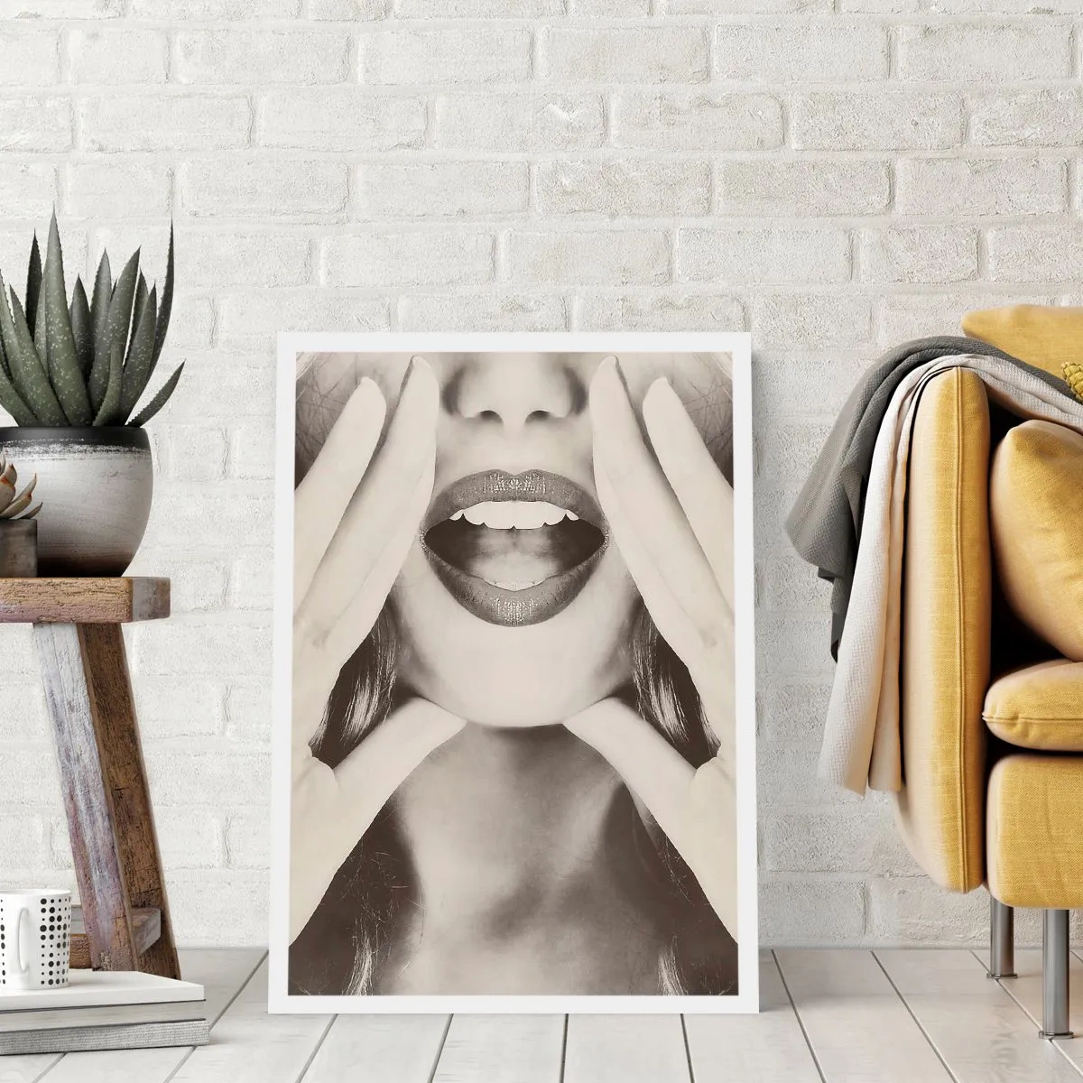 Affiche - Poster - J'arrive! - 40x50 cm