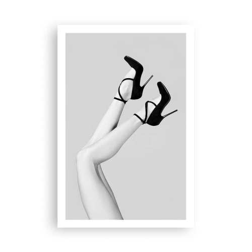 Affiche - Poster - Les jambes en l’air - 61x91 cm