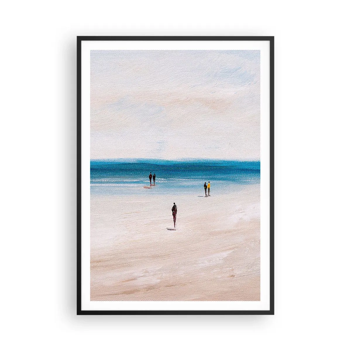 Affiche dans un cadre noir - Poster - Un besoin naturel - 70x100 cm