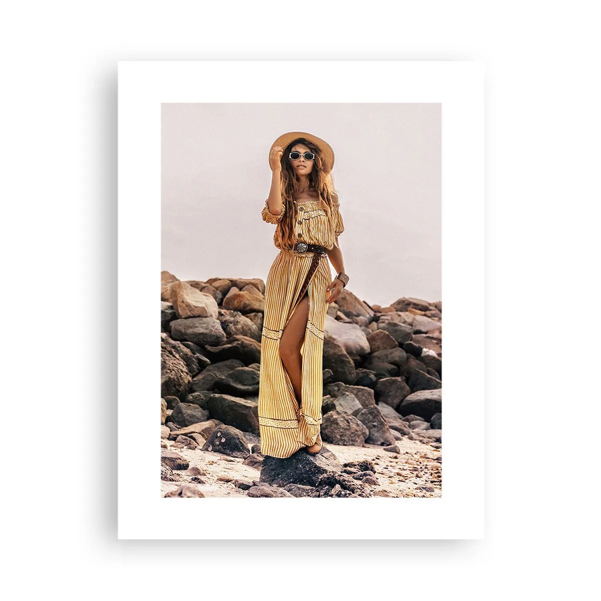 Affiche - Poster - La magie des pierres - 30x40 cm