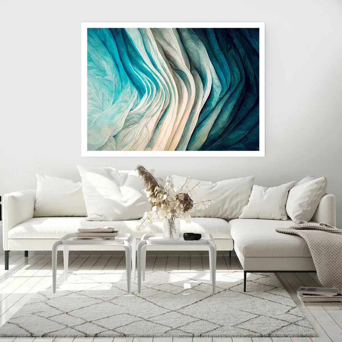 Affiche - Poster - Insatiabilité bleue - 91x61 cm