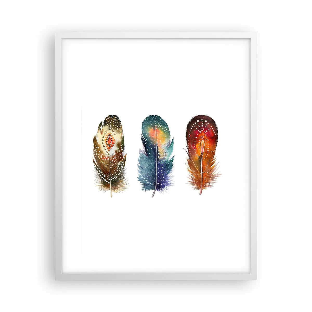 Affiche dans un cadre blanc - Poster - Rituels, cérémonies, secrets - 40x50 cm