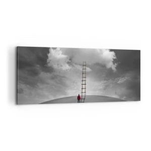 Impression sur toile - Image sur toile - Tout est possible - 100x40 cm