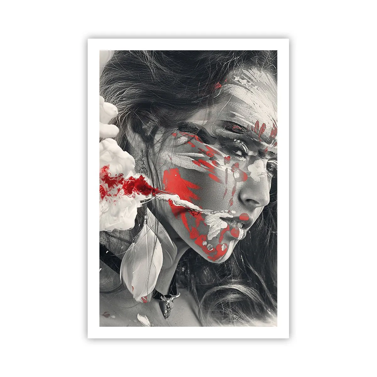 Affiche - Poster - Dans les fumées de l'absurde - 61x91 cm