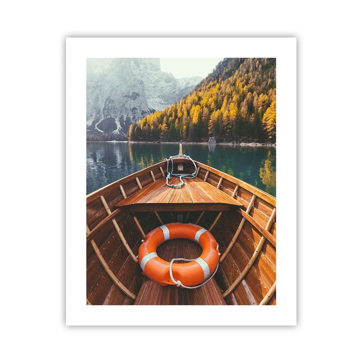 Affiche - Poster - Escapade en montagne - 40x50 cm