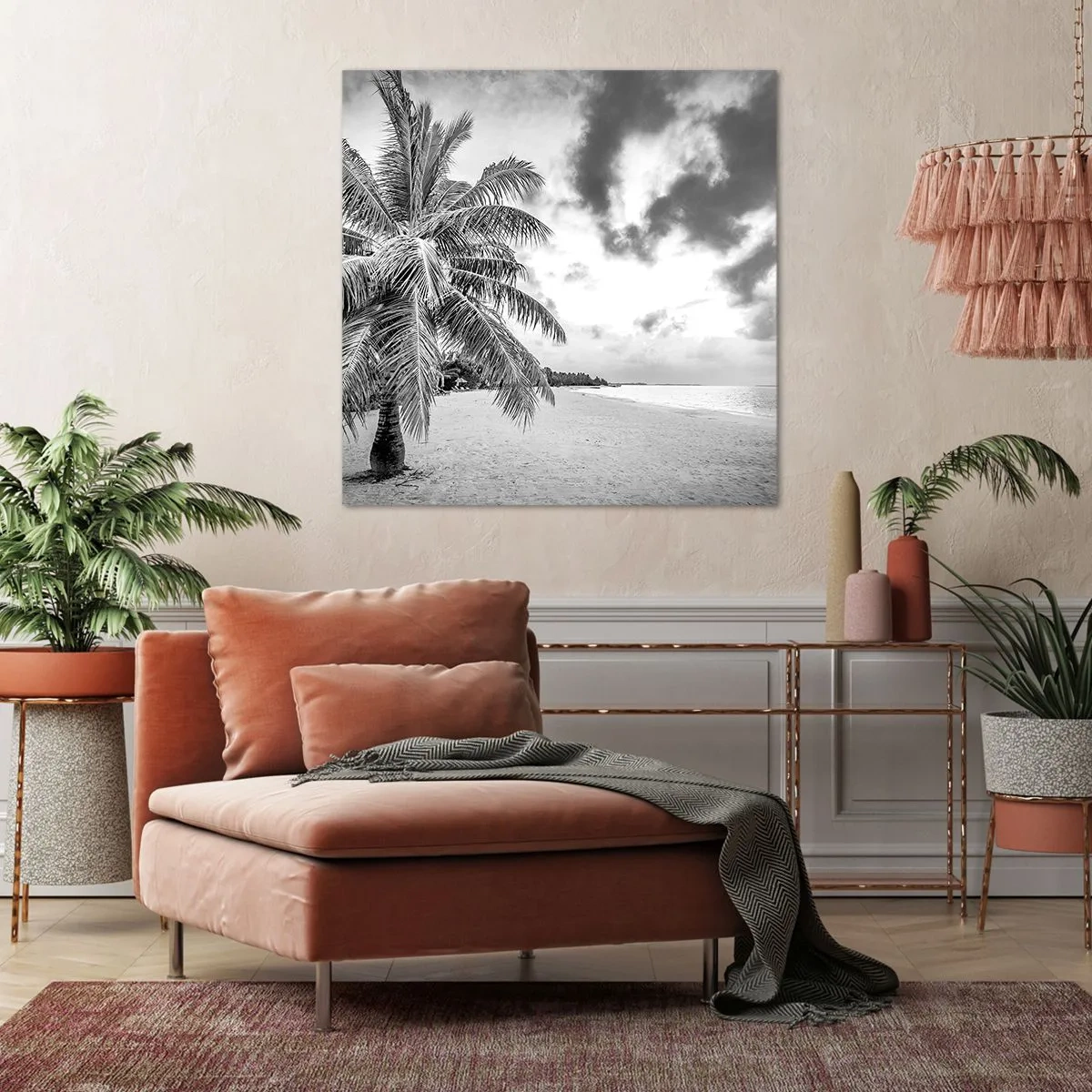 Impression sur toile - Image sur toile - Quand tu aspires à la solitude - 50x50 cm