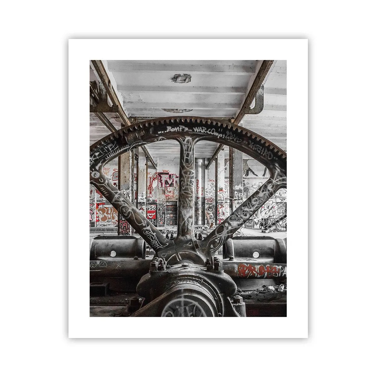 Affiche - Poster - Vie secrète d'une usine - 40x50 cm