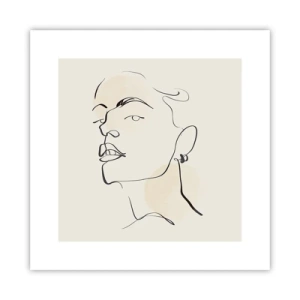 Affiche - Poster - Regard fier - 30x30 cm