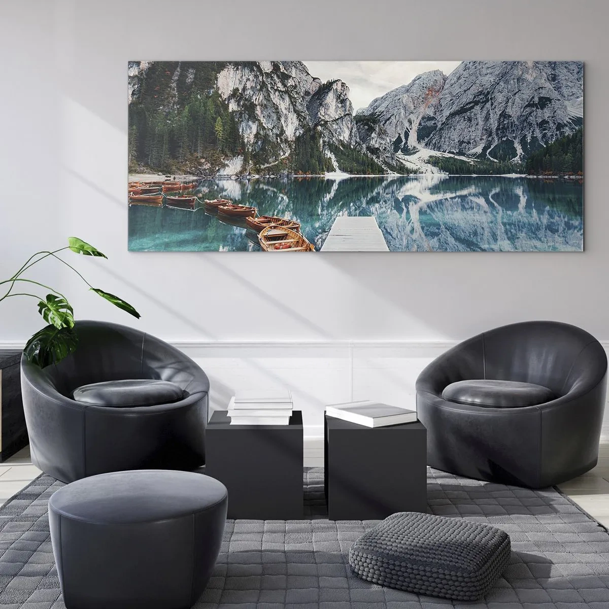 Impression sur verre - Image sur verre - On va te montrer la beauté - 90x30 cm