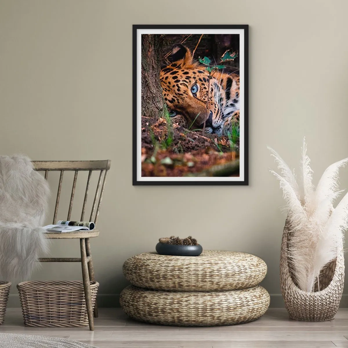 Affiche dans un cadre noir - Poster - Fais-moi confiance - 30x40 cm