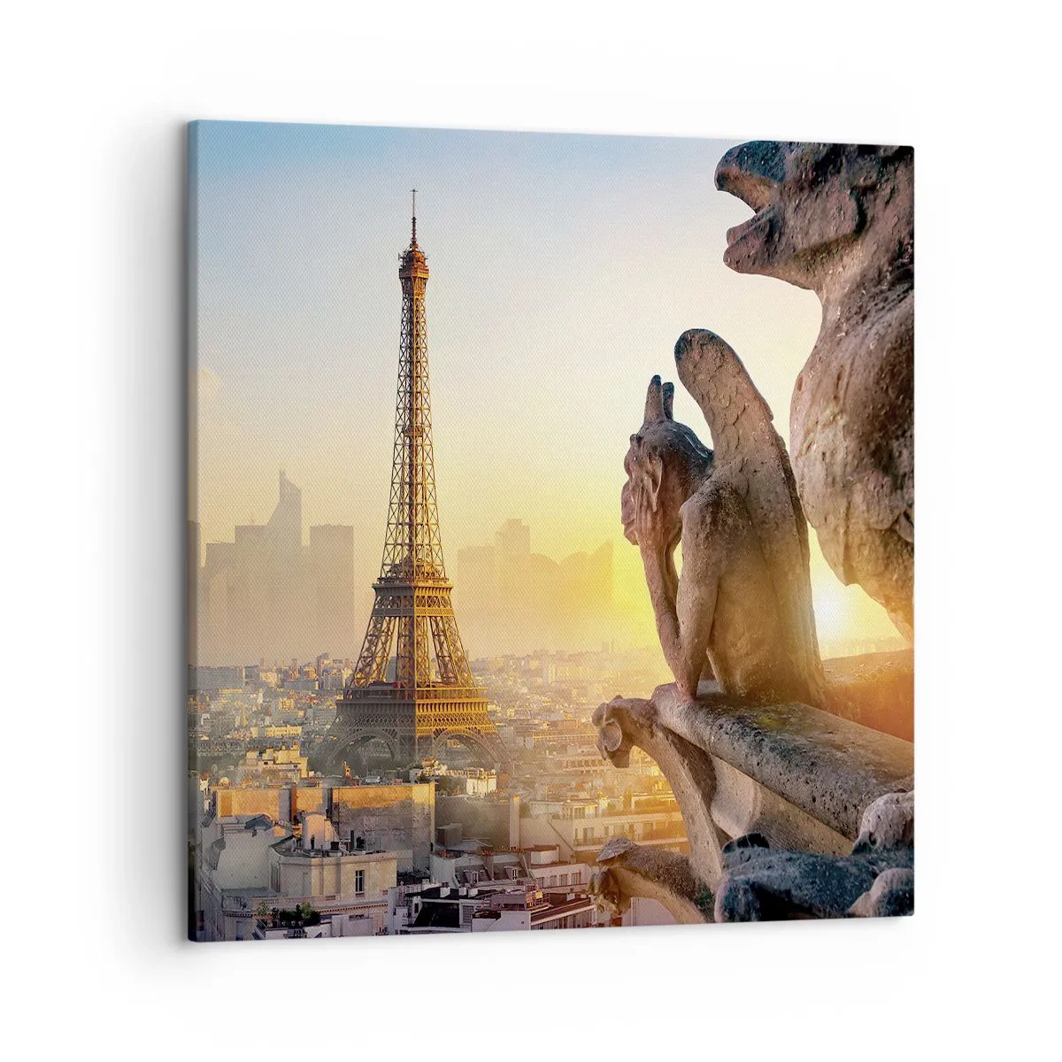 Impression sur toile - Image sur toile - Tellement de choses ont changés... - 50x50 cm