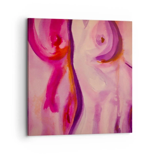 Impression sur toile - Image sur toile - Ode à la féminité - 70x70 cm