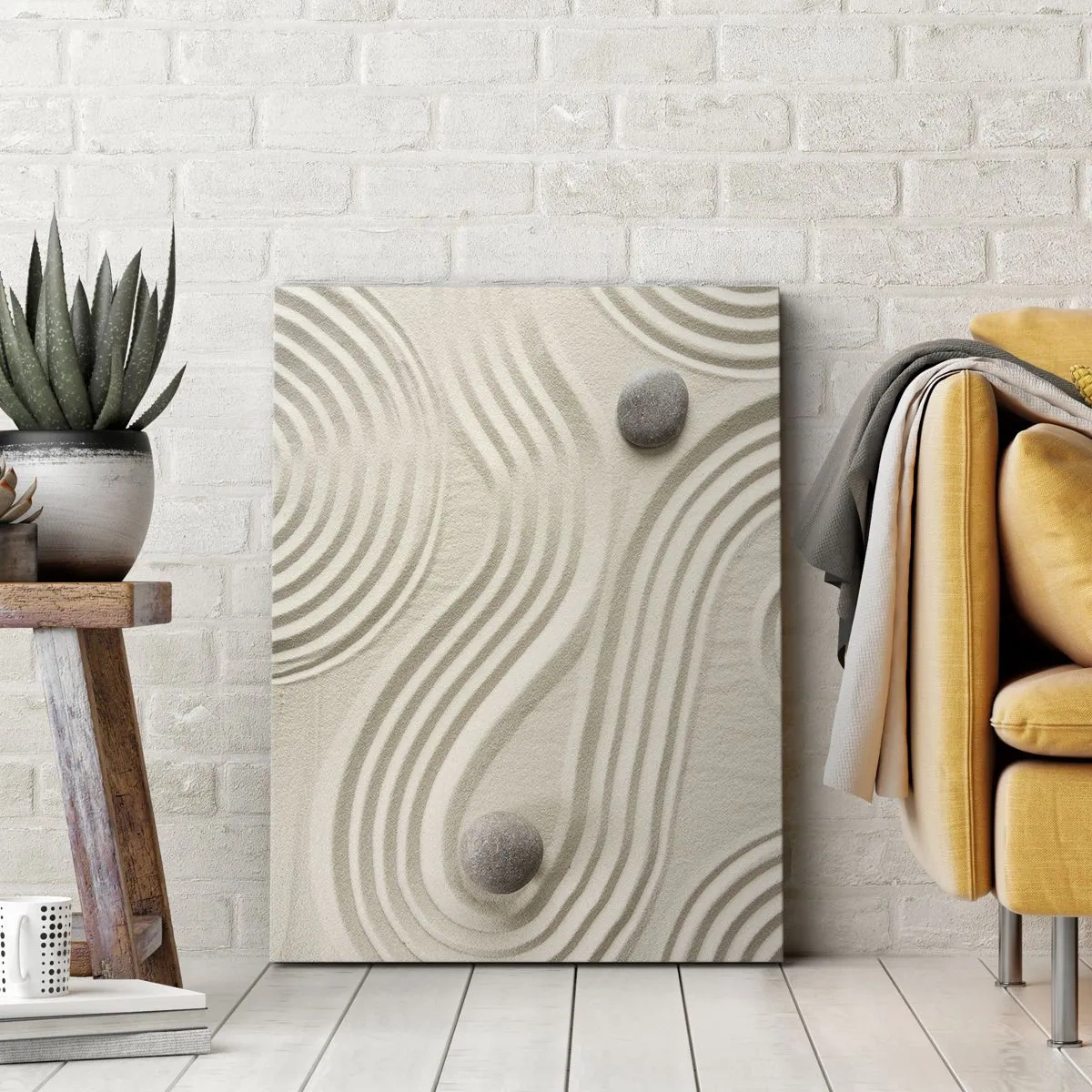 Impression sur toile - Image sur toile - Touche de chaleur - 65x120 cm