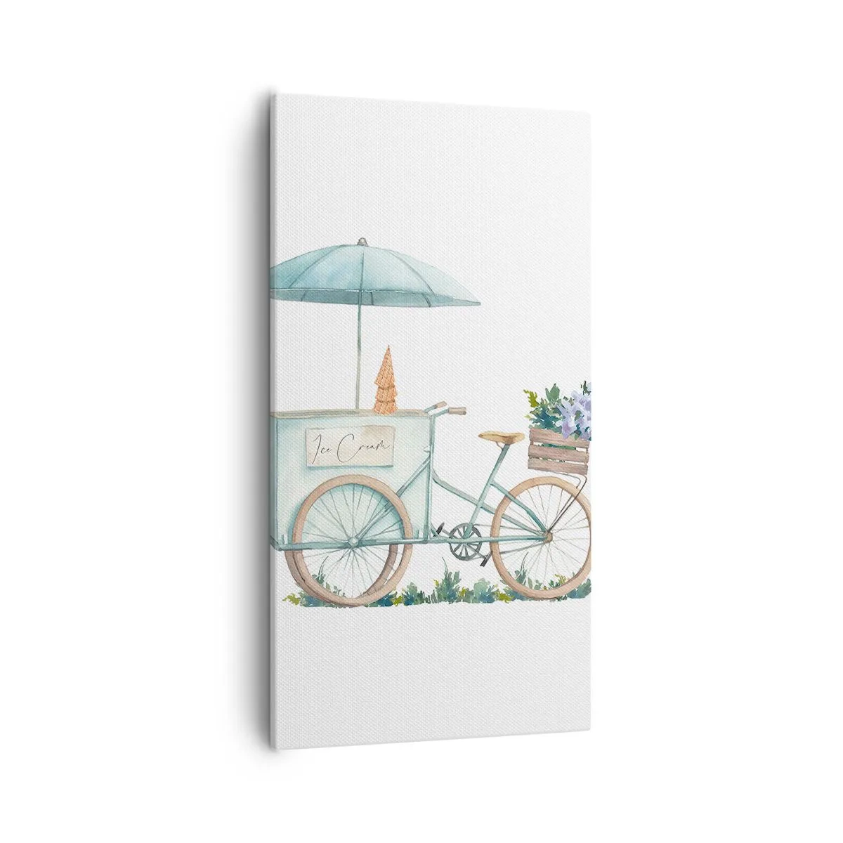 Impression sur toile - Image sur toile - Doux souvenir d'été - 55x100 cm