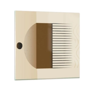 Impression sur verre - Image sur verre - Différents états - 30x30 cm