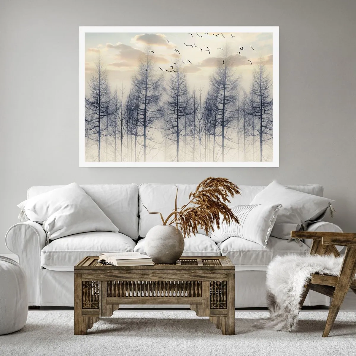 Affiche - Poster - L'âme de la forêt - 70x50 cm