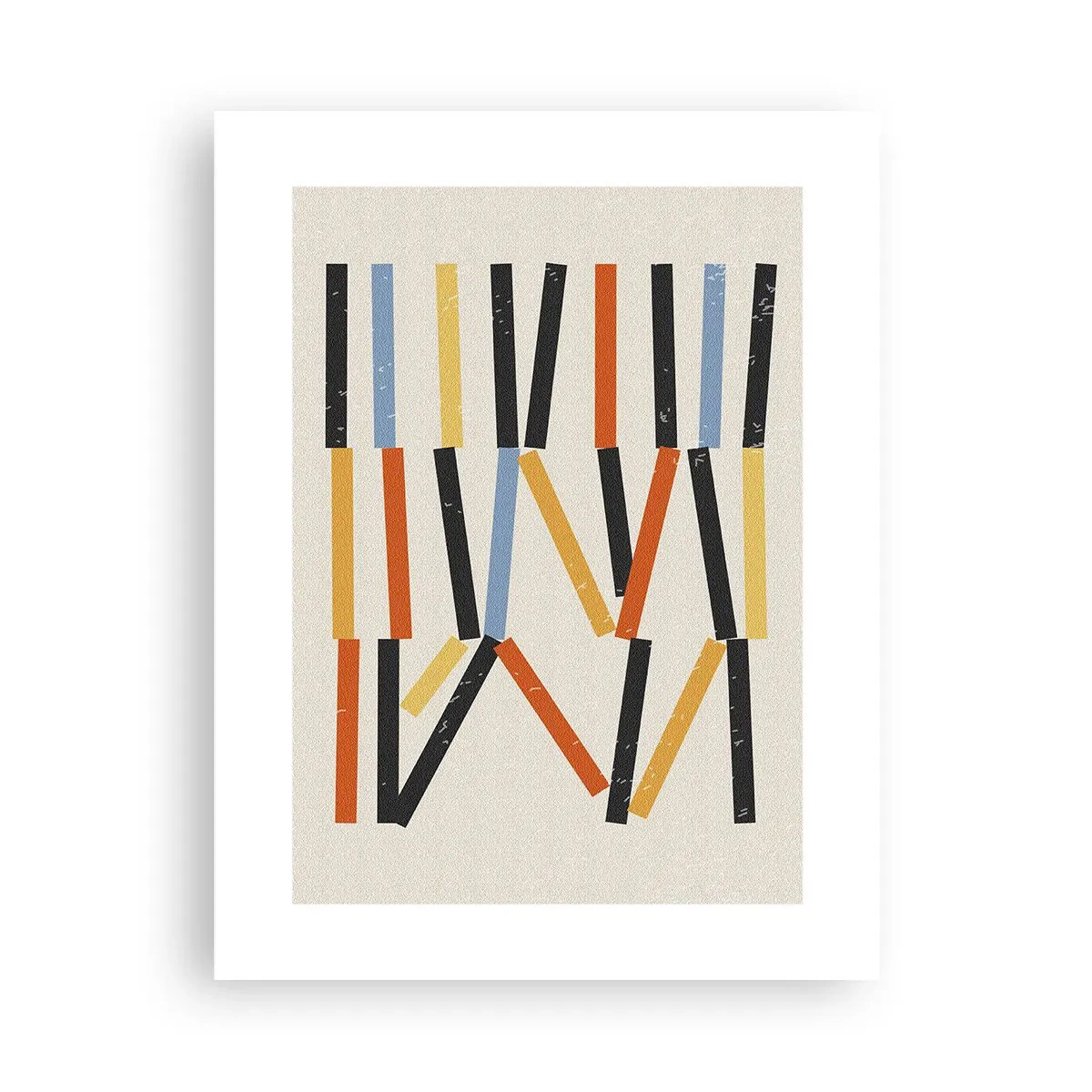 Affiche - Poster - Composition de niveaux - 30x40 cm