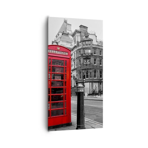 Impression sur toile - Image sur toile - Le plus rouge d'Europe - 65x120 cm