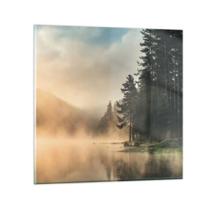 Impression sur verre - Image sur verre - Naissance du jour - 30x30 cm