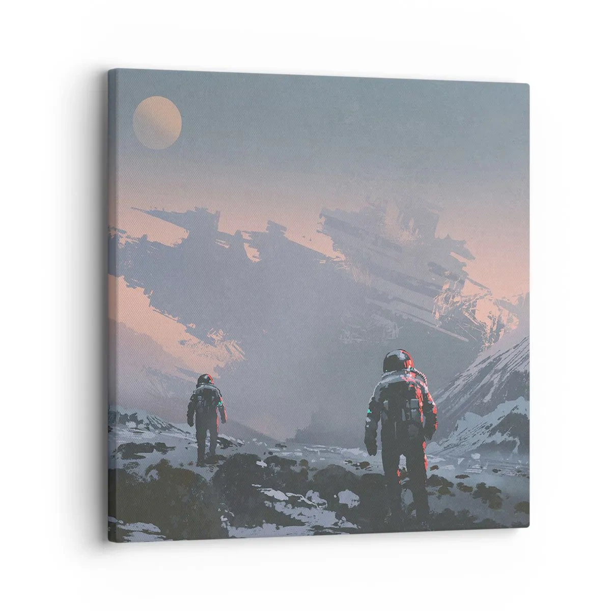 Impression sur toile - Image sur toile - Sous une étoile inconnue - 30x30 cm