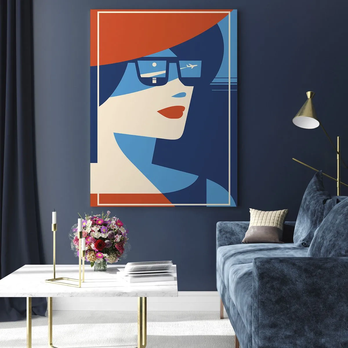 Impression sur verre - Image sur verre - Voyage de vacances - 80x120 cm