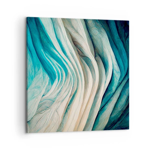 Impression sur toile - Image sur toile - Insatiabilité bleue - 50x50 cm