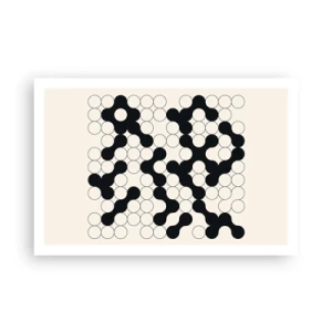 Affiche - Poster - Jeu chinois – variation - 91x61 cm