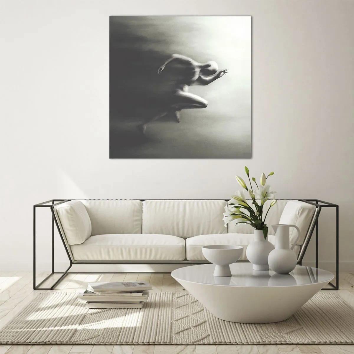 Impression sur verre - Image sur verre - Inarrêtable - 30x30 cm