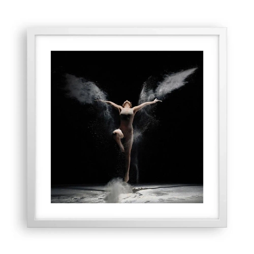 Affiche dans un cadre blanc - Poster - Les elfes existent - 40x40 cm