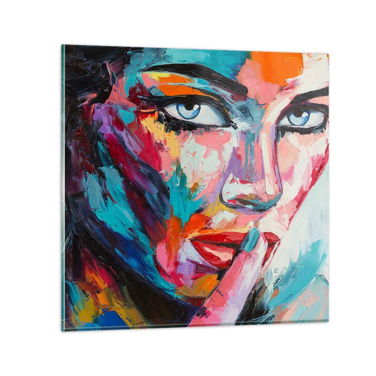 Impression sur verre - Image sur verre - Notre premier secret - 40x40 cm