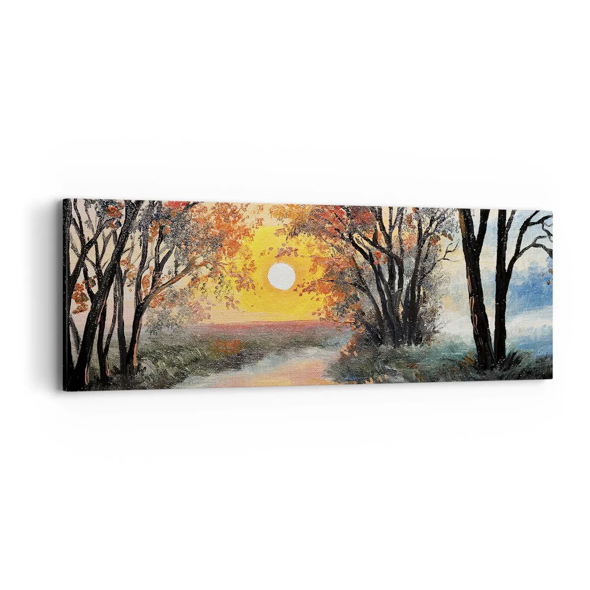 Impression sur toile - Image sur toile - Climats de printemps - 90x30 cm
