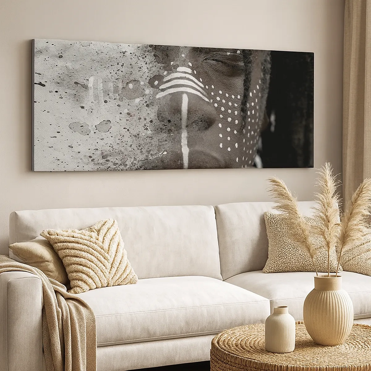 Impression sur toile - Image sur toile - Découvrez l'esprit primal - 30x30 cm