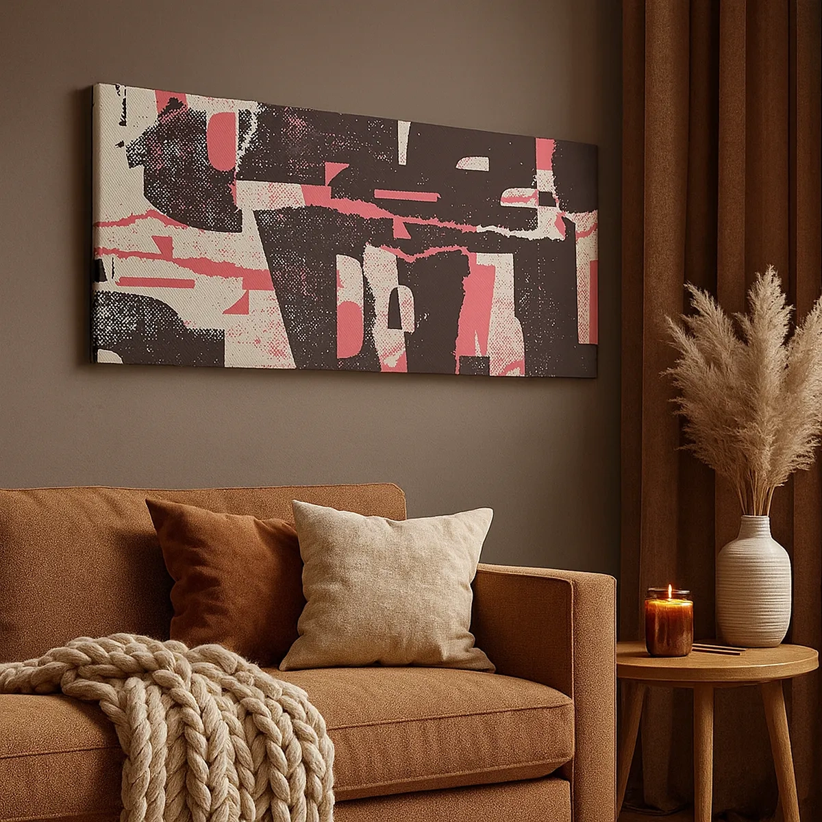 Impression sur toile - Image sur toile - Tout ce tapage - 30x30 cm