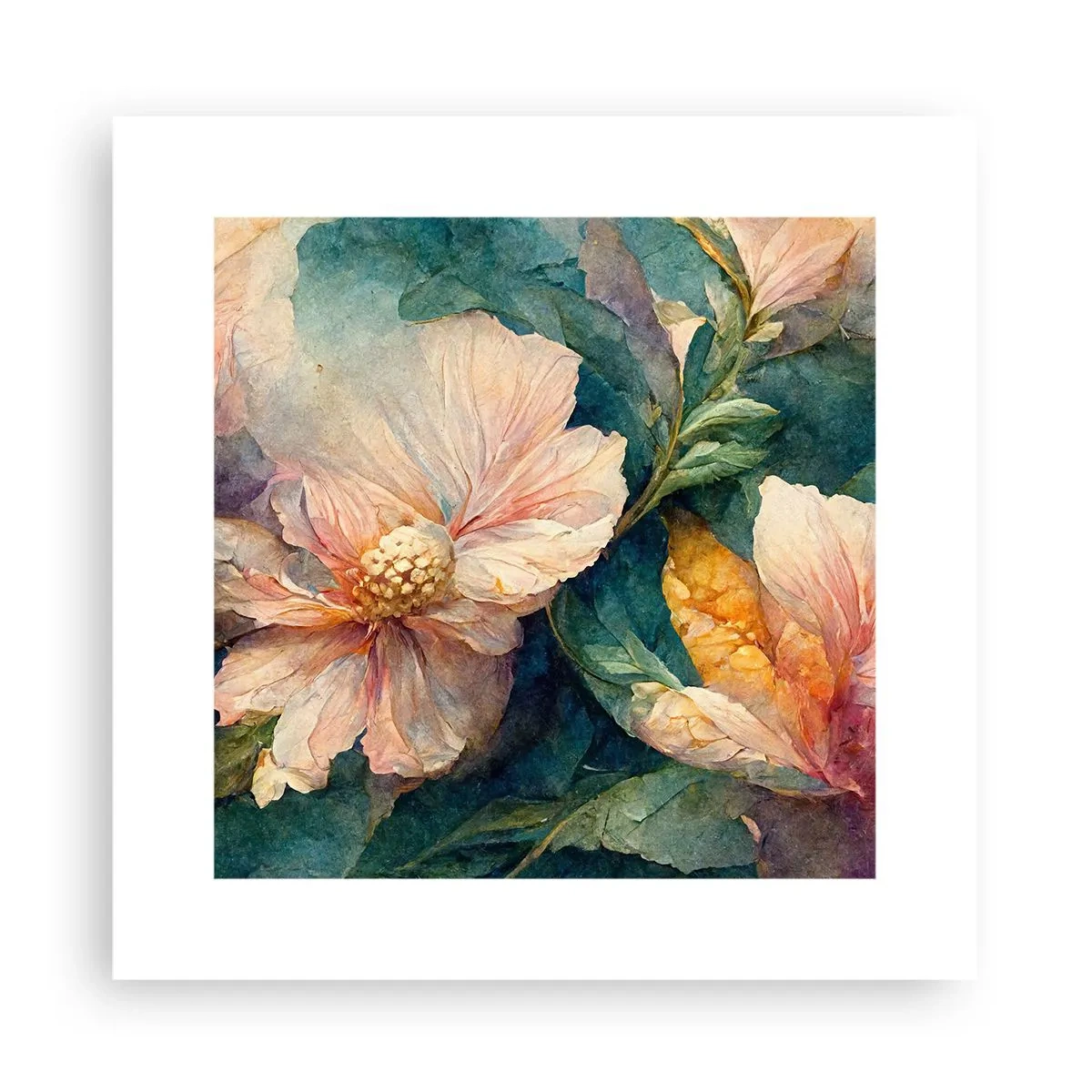 Affiche - Poster - Uniquement de la subtilité - 30x30 cm