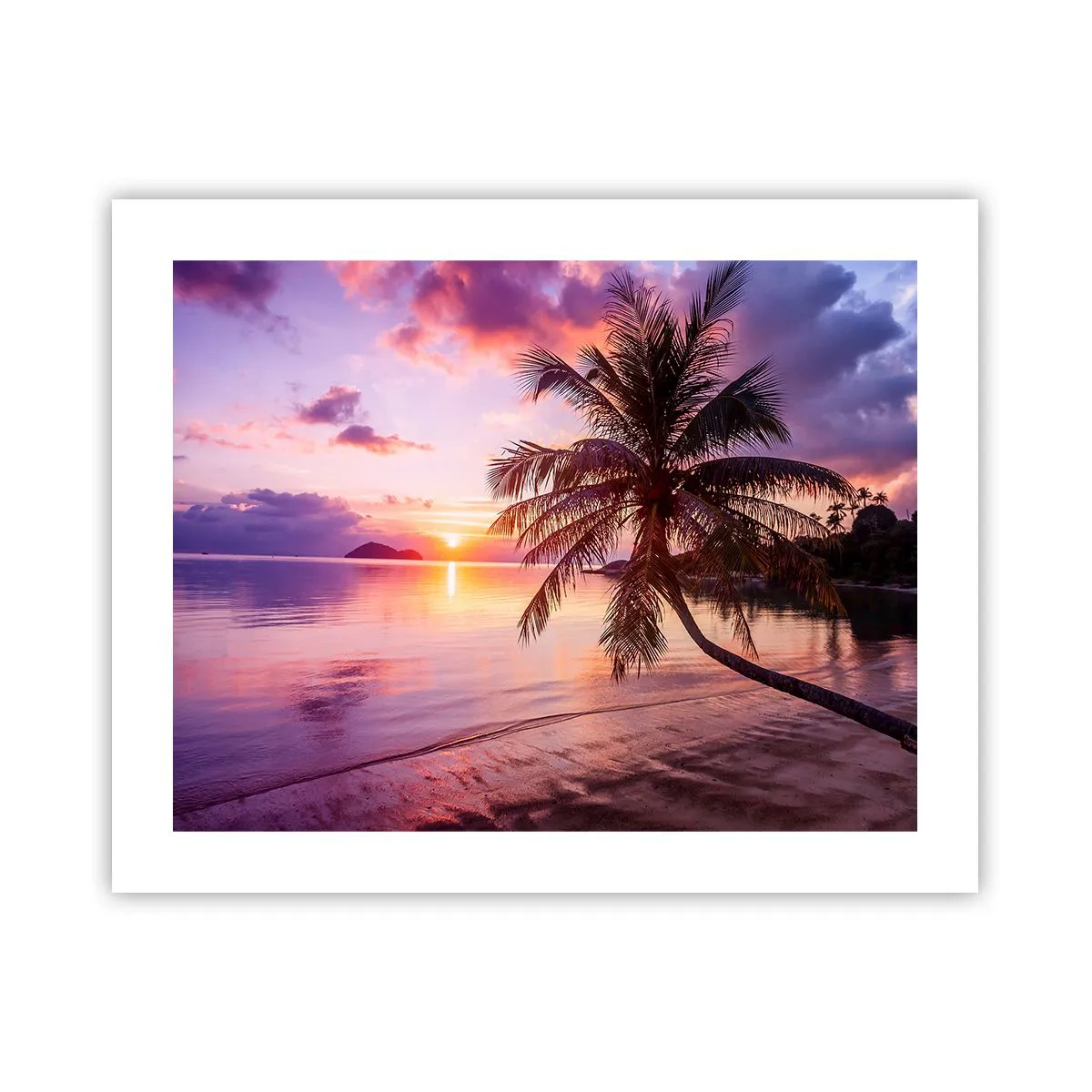 Affiche - Poster - Le bonheur à l'horizon - 50x40 cm