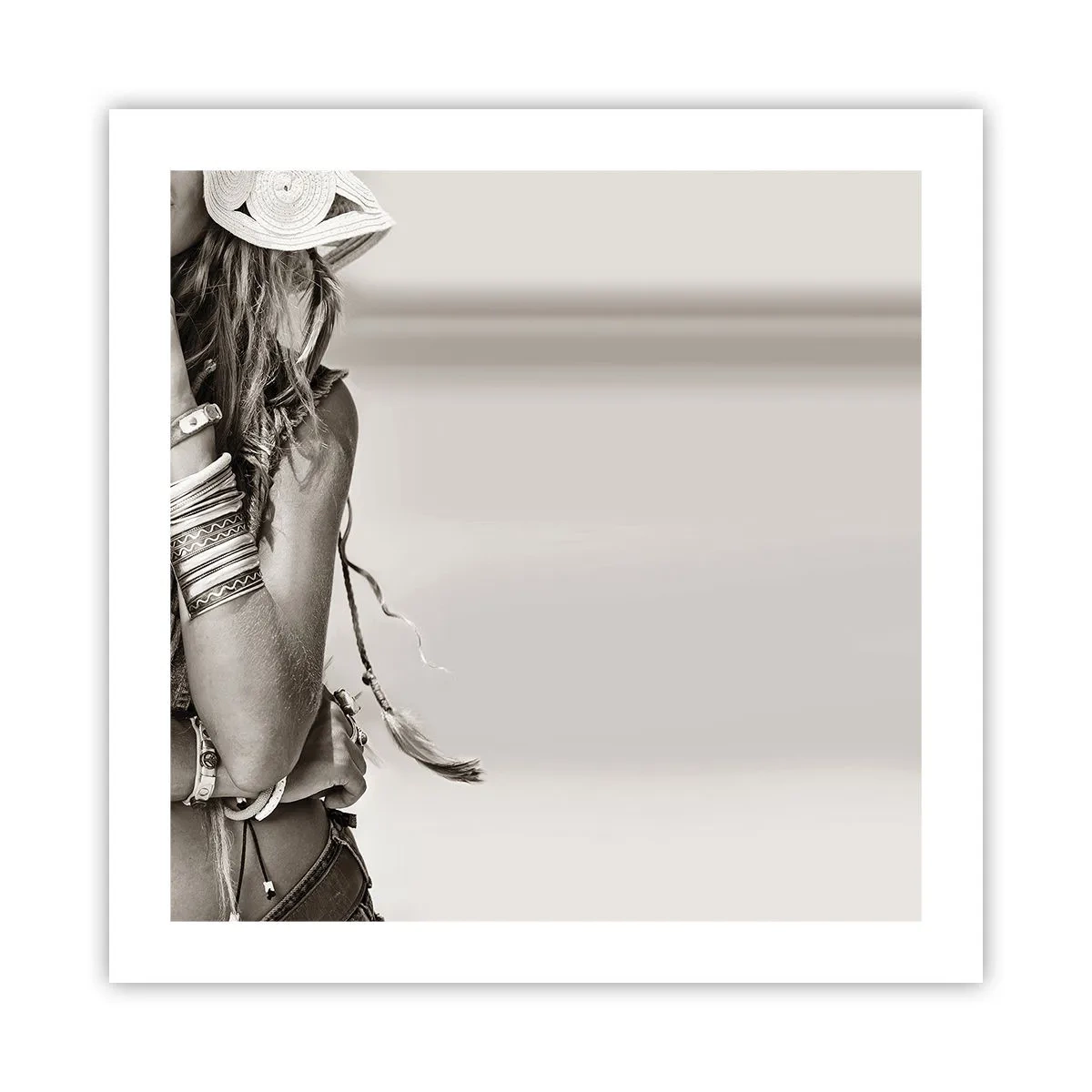 Affiche - Poster - Comment va la fille - 50x50 cm