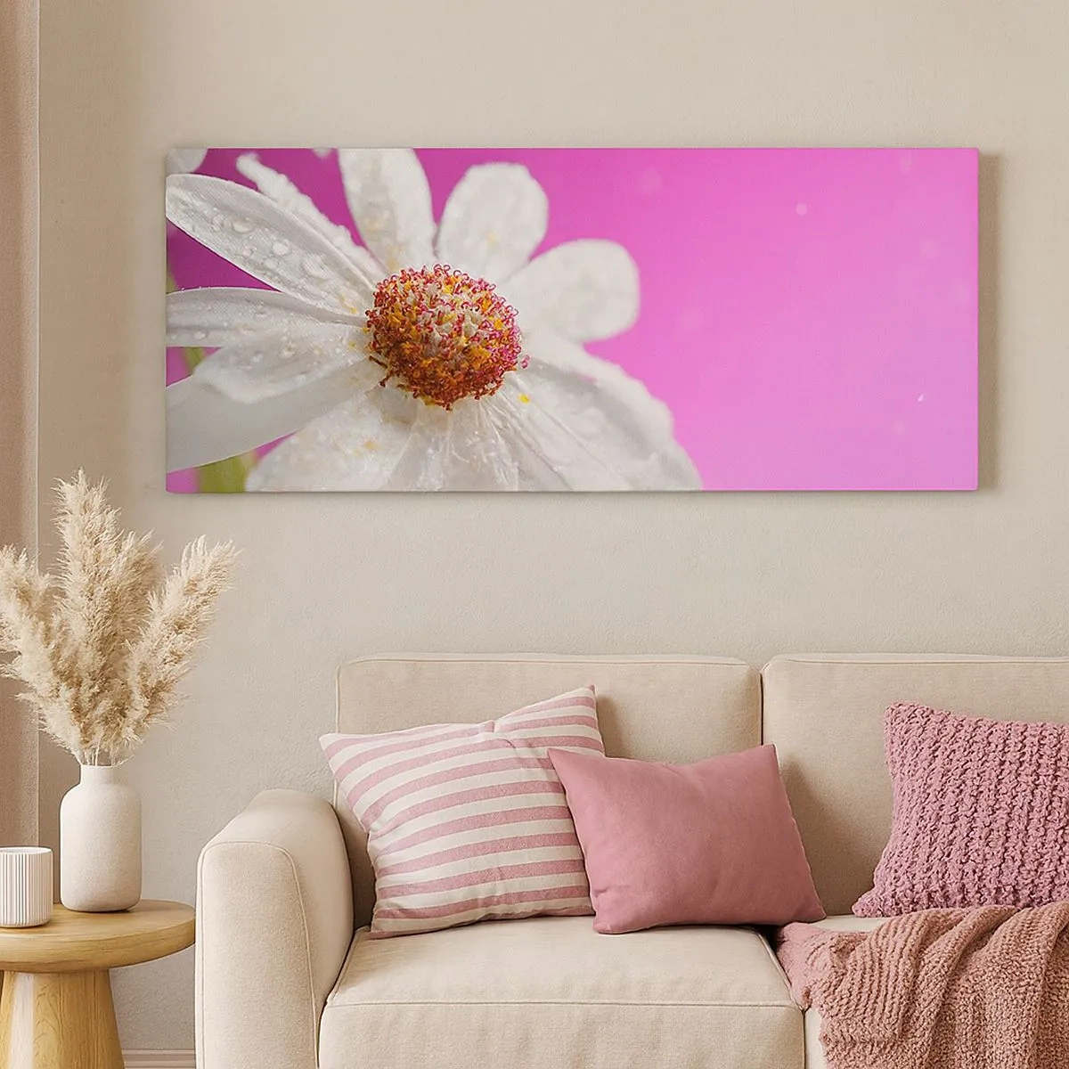 Impression sur toile - Image sur toile - Modeste dans sa beauté - 100x40 cm